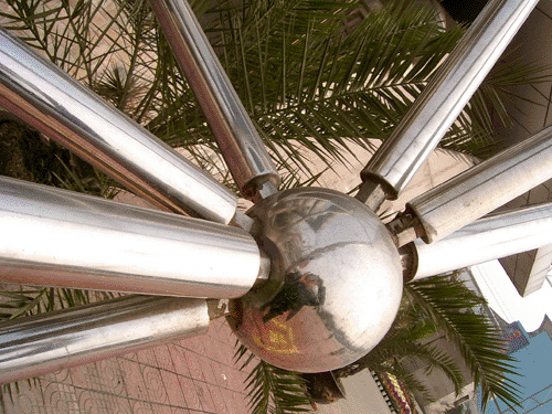 十堰不锈钢螺栓球网架